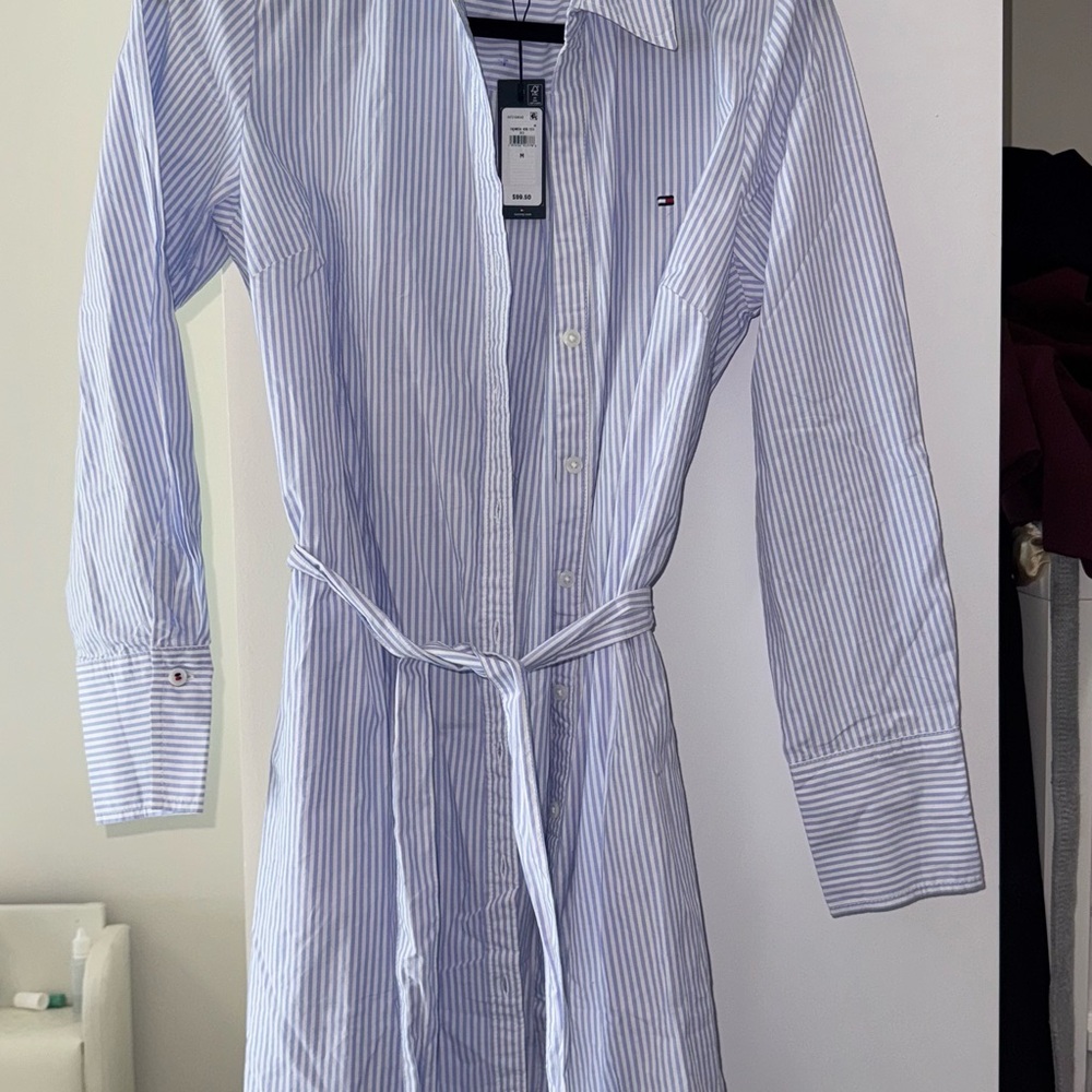 Tommy Hilfiger Striped Button-Up dress